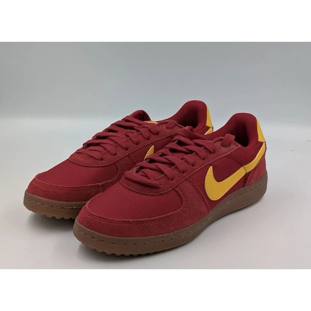 *NEW* Kids Size 4Y Nike Field General 82 GS Gym Red Team Gold Shoes IF0465-602‎